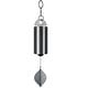 preview thumbnail 1 of 1, Woodstock Heroic Windbell Medium Antique Silver