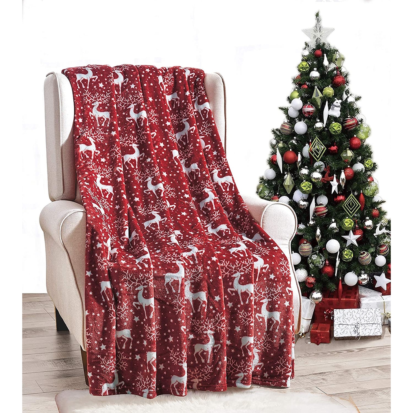 Overstock christmas throws top