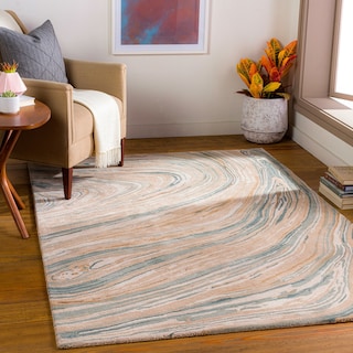 Artistic Weavers Communite Modern Wool/Viscose Hand-Tufted Area Rug