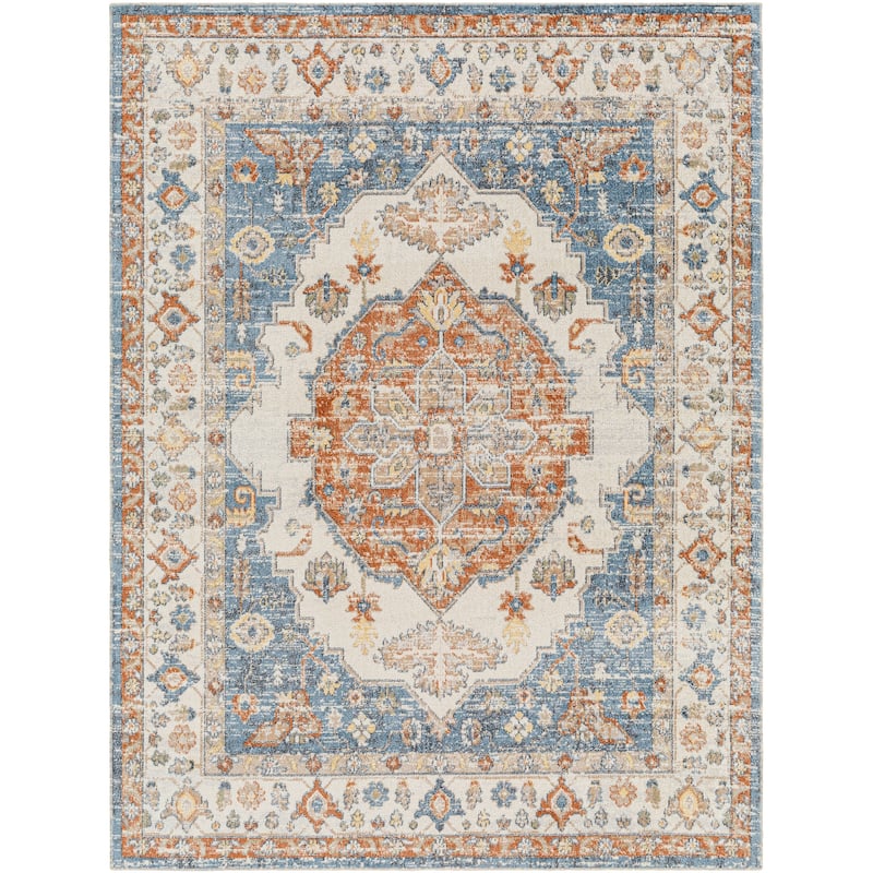 Livabliss Lillian Machine Washable Oriental Area Rug
