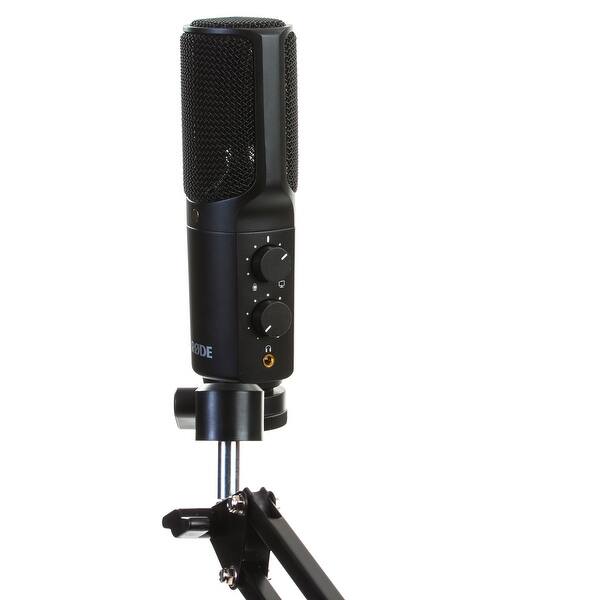 Shop Rode Nt Usb Condensor Microphone With Boom Arm Stand And Pop Filter Overstock 29663068