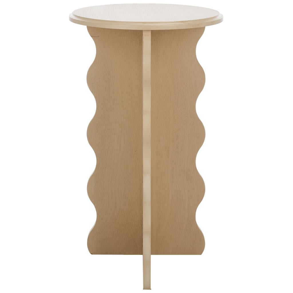 SAFAVIEH Lilith Wavy Accent Table - 15"W x 15"D x 22"H