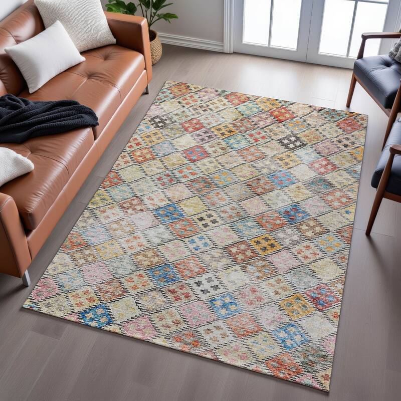 Premium Washable Super Soft Global Boho Mayfield Rug