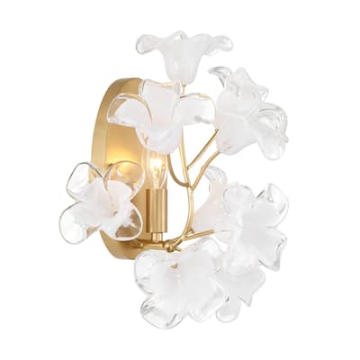 Metropolitan N2221 Bloome 15" Tall Wall Sconce