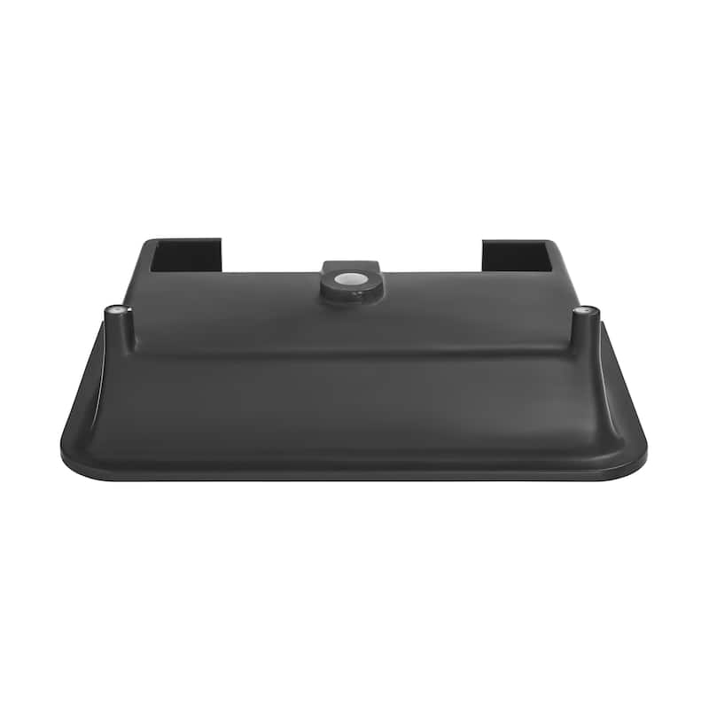 Dieppe 32" Solid Surface Console Sink In Matte Black - 31.5" x 20.3" 35.45"