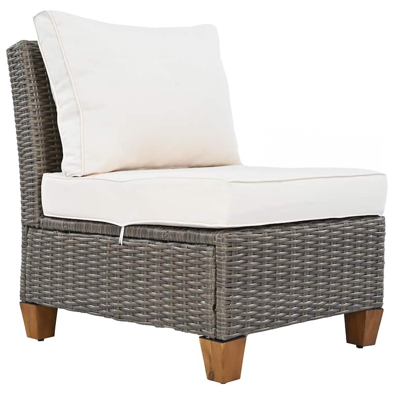 8-Piece Wicker Outdoor Patio Furniture Set