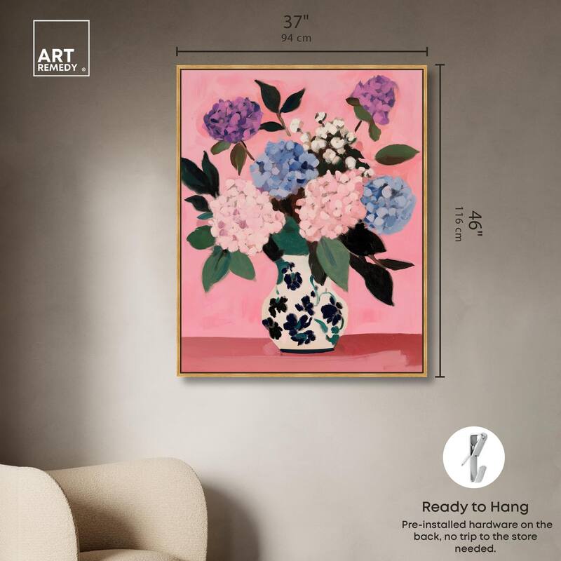 Flower Pot Dream II Canvas by Art Remedy