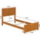 preview thumbnail 32 of 174, Canyon Foundation Bed Frame with Matching Footboard
