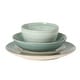 preview thumbnail 50 of 59, Gibson Home Stonebury 16 Piece Plates and Bowls - Handpainted Stoneware Dinnerware Set - Service for 4