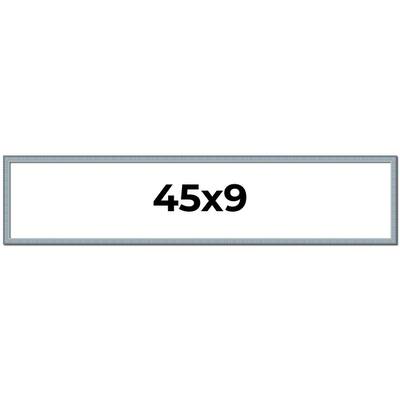 45x9 Frame Rustic Sky Blue Solid Wood Picture Frame | 0.75 Inch