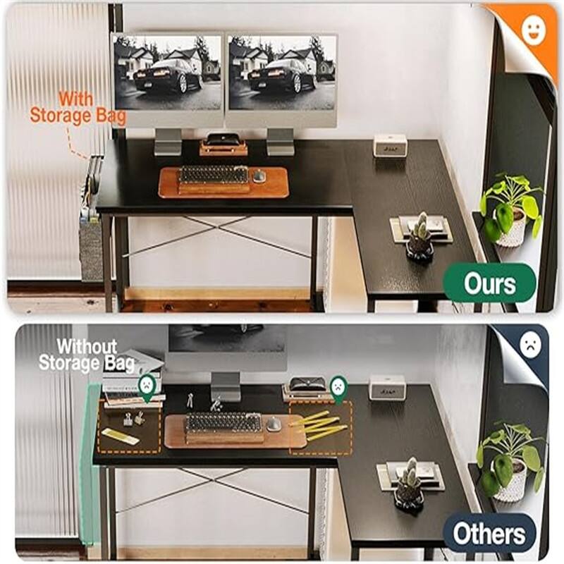 Computer Desk with Storage Bag