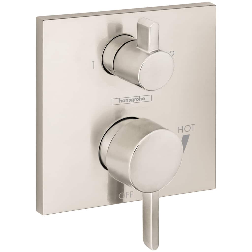 Hansgrohe 15862 Ecostat Square Pressure Balanced Valve Trim Only with