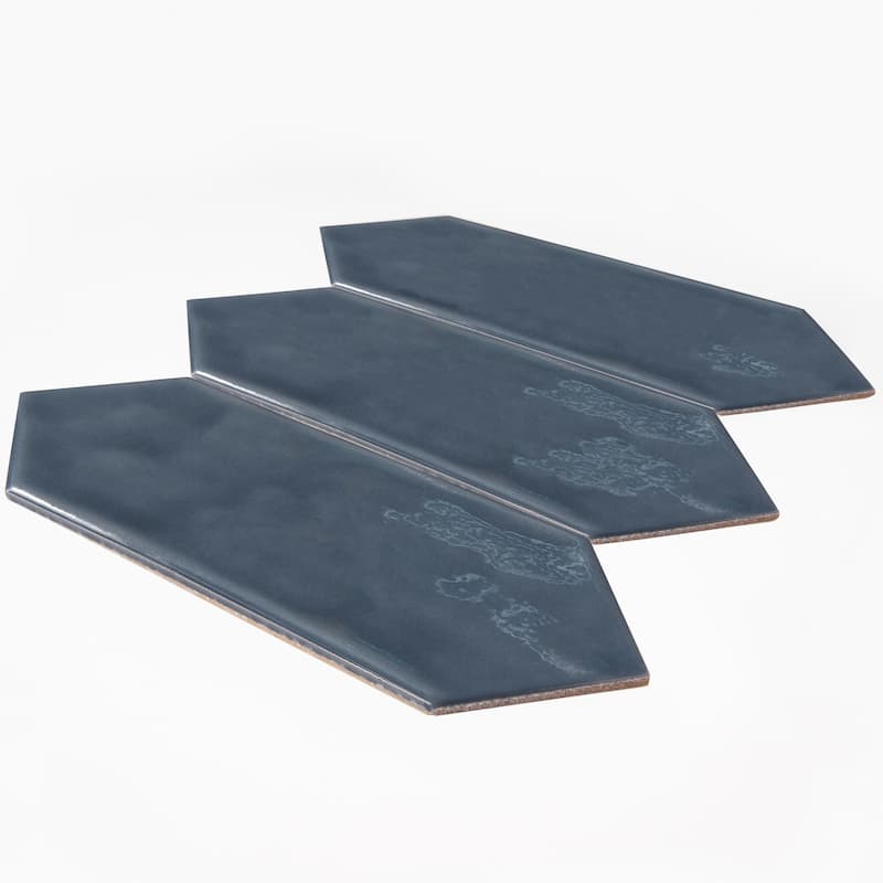 Forio 4" x 12" Picket Glossy Porcelain Mosaic Tile