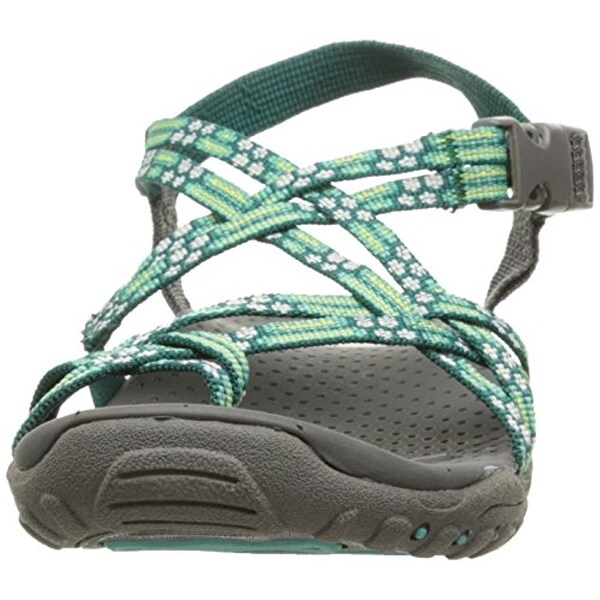skechers reggae womens green