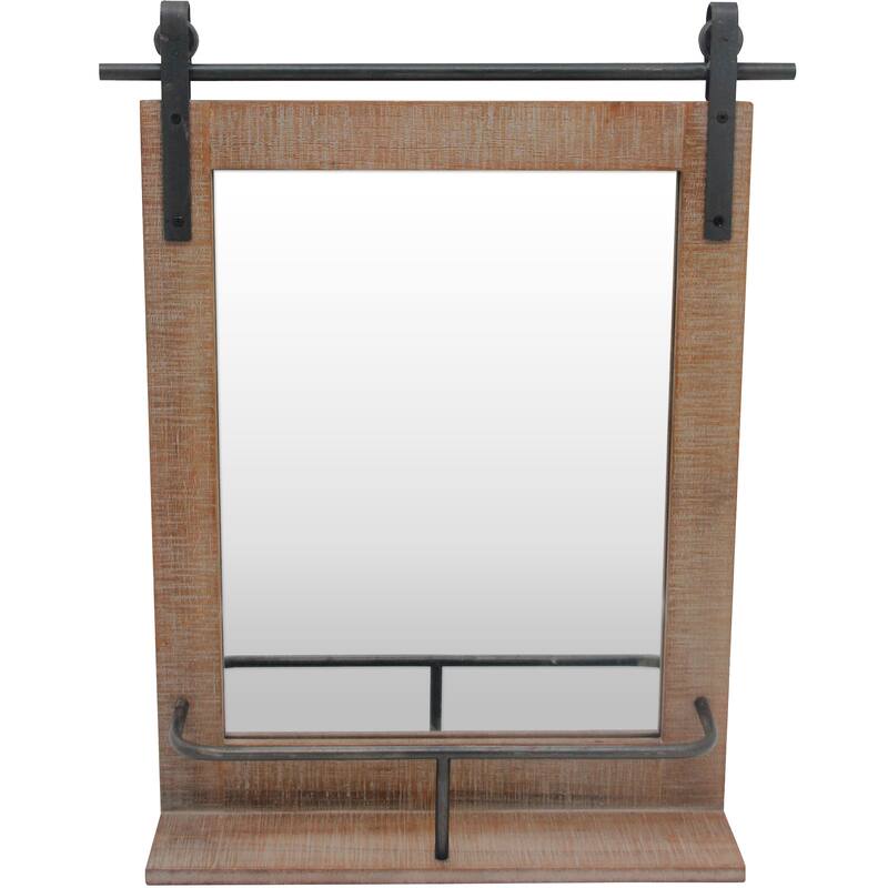 FirsTime & Co. Ingram Farmhouse Barn Door Mirror