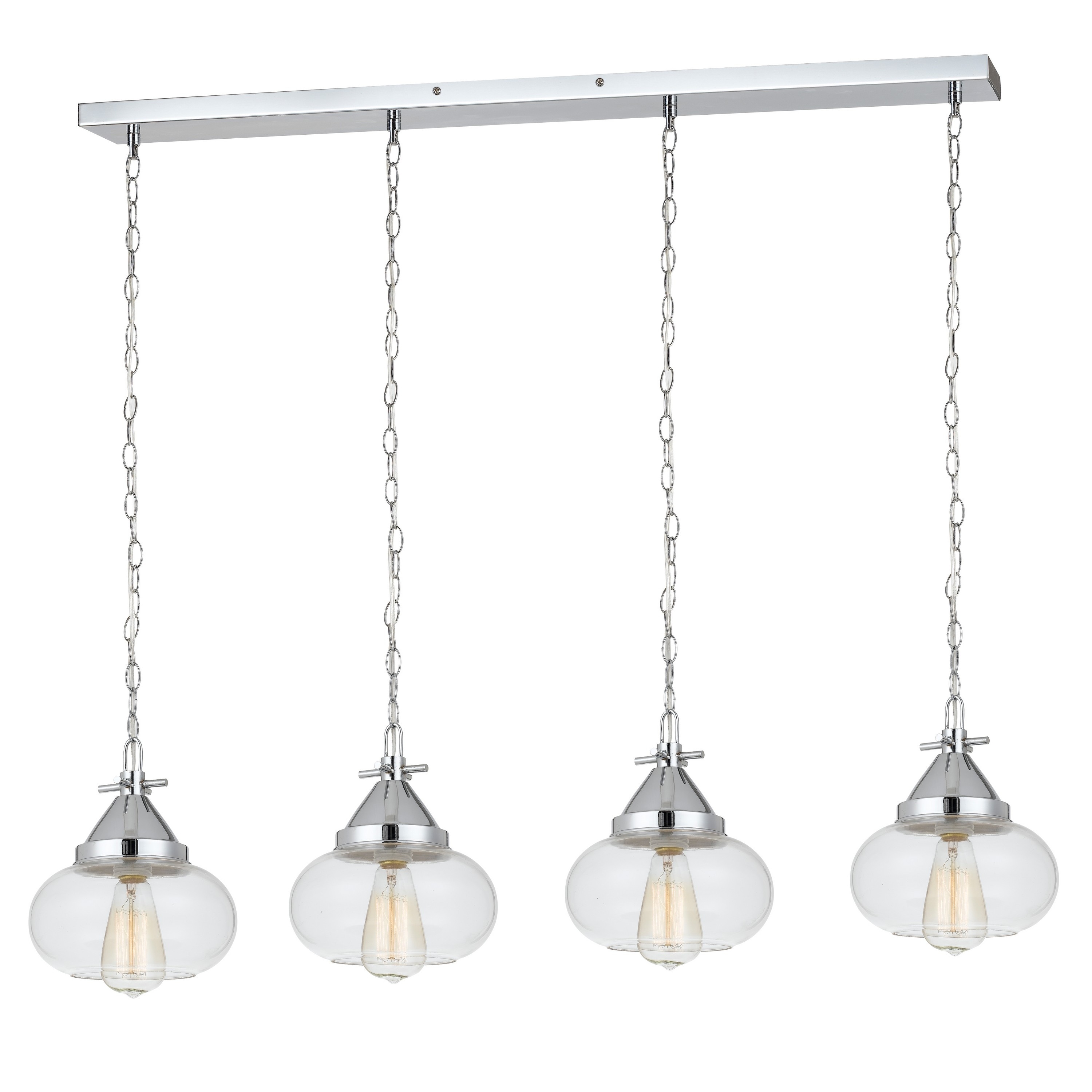 Round Glass Shade Pendant Lighting With Chain Holders Silver And Clear On Sale Overstock 31680575 We have a wide selection of silver round pendants to choose from. overstock com