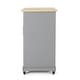 preview thumbnail 23 of 33, Batavia Indoor Kitchen Cart with Wheels by Christopher Knight Home