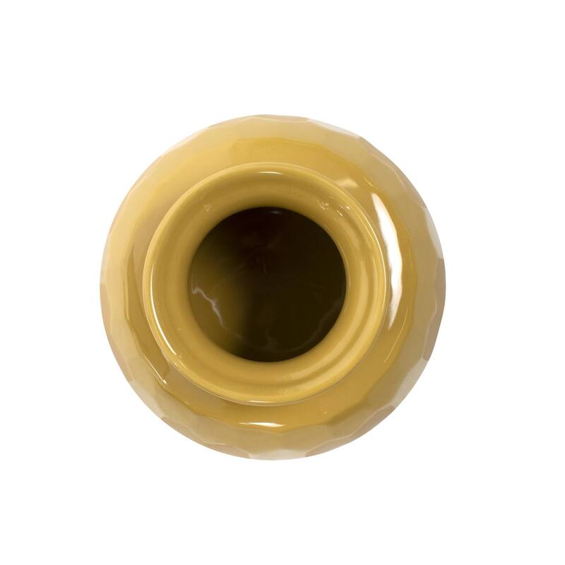 Golden Bee Ceramic Vase