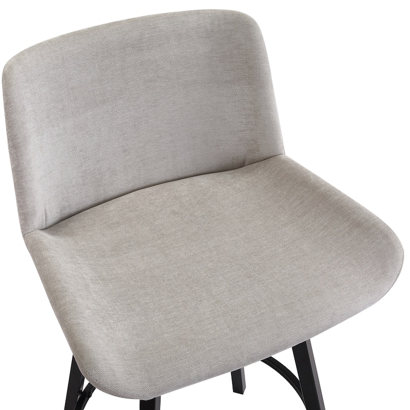 Modern 26" Counter Stool with Swivel, Set of 4