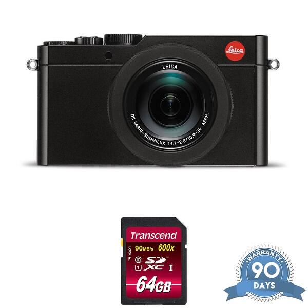 Shop Leica D Lux Typ 109 Digital Camera Black With Memory Card Overstock 28992327