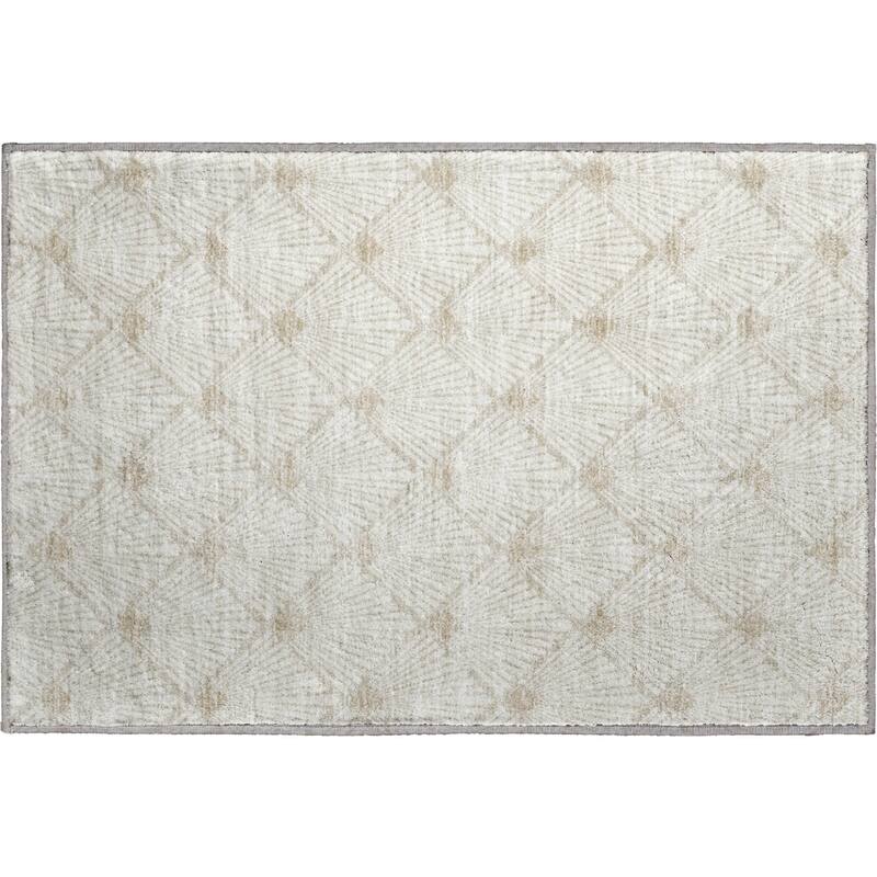 Premium Washable Super Soft Diamond Trellis Mayfield Rug