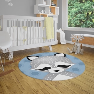RACOON BLUE Area Rug by Kavka Designs - Bed Bath & Beyond - 29176624