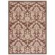 SAFAVIEH Courtyard Bettylou Indoor/ Outdoor Damask Area Rug