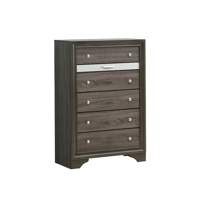 Madrid 6-Drawer 34 in. W Chest of Drawers