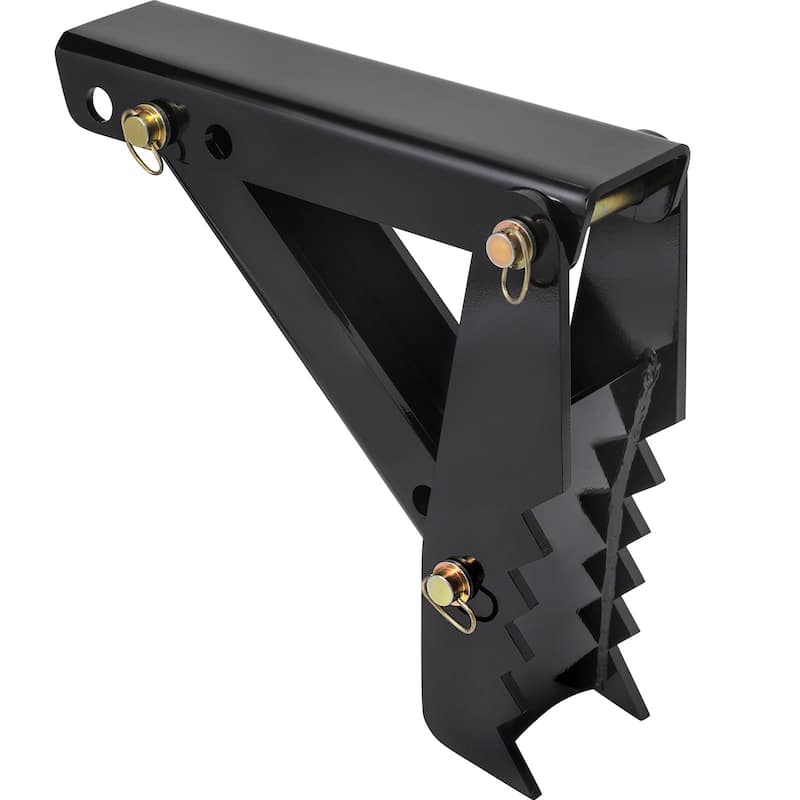 UIMOSO Hydraulic Backhoe Thumb, 18 inch 1/2" Thickness Heavy Duty Excavator Thumb, Black Steel Weld On Thumb Attachments - 18 inch