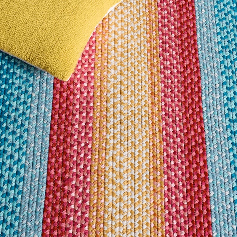 SAFAVIEH Handmade Braided Jo Machine Washable Country Casual Rug