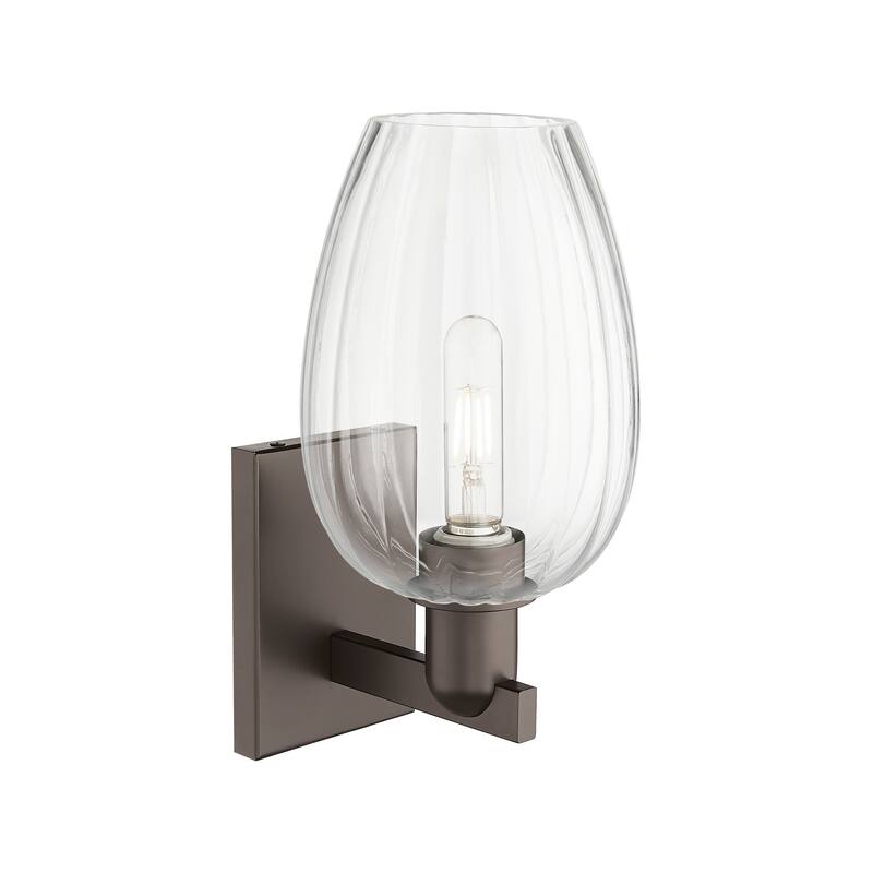 Innovations Lighting Downtown Urban - Preston - 1 Light 6" Flute Shade Wall-mounted Sconce