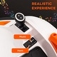 preview thumbnail 2 of 5, Orange 12V Bumper Car, Spin Fun with Remote Control