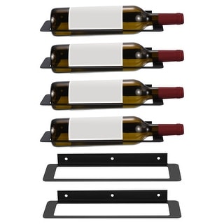 Single wine bottle holder wall mount deals