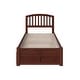 preview thumbnail 76 of 84, Richmond Solid Wood Platform Bed with Footboard & Twin XL Trundle