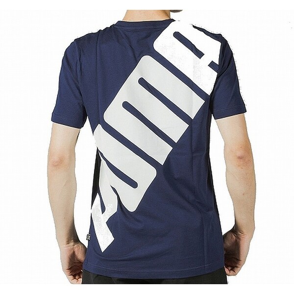 navy blue puma t shirt
