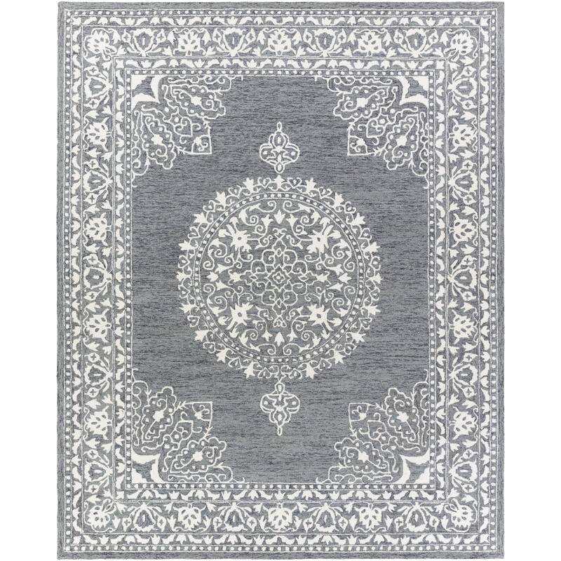 Mandira Handmade Medallion Wool Area Rug