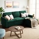 preview thumbnail 36 of 46, Futzca Modern L-shaped Convertible Sectional Sofa w/ Reversible Chaise
