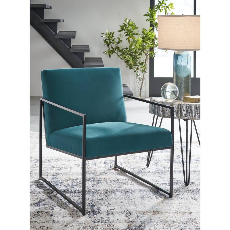 Signature Design by Ashley Aniak Accent Chair - Teal