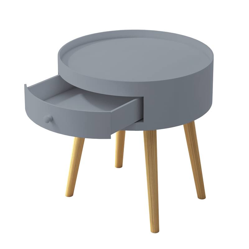 Modern Coffee Table Bedside Table, Sofa Side Table with Drawer