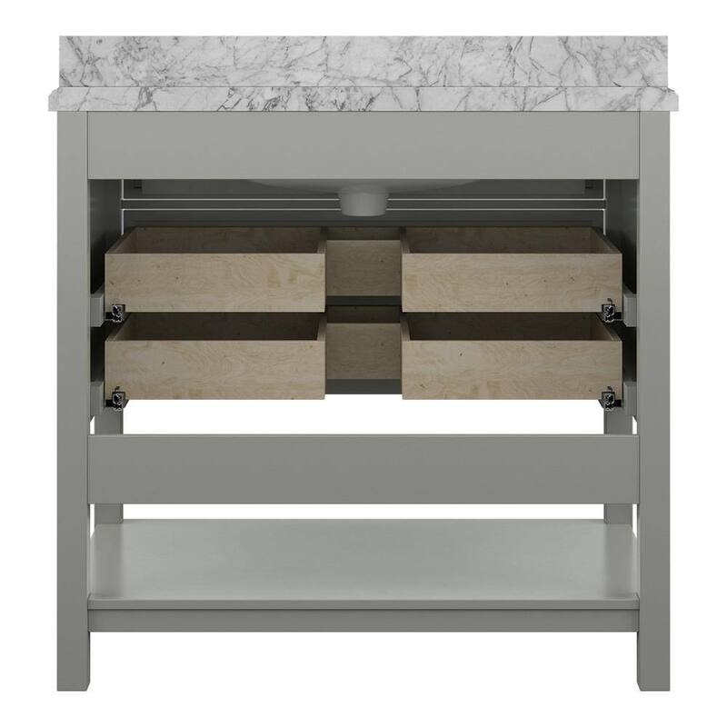Design Element Affinity 37" Single Sink Vanity