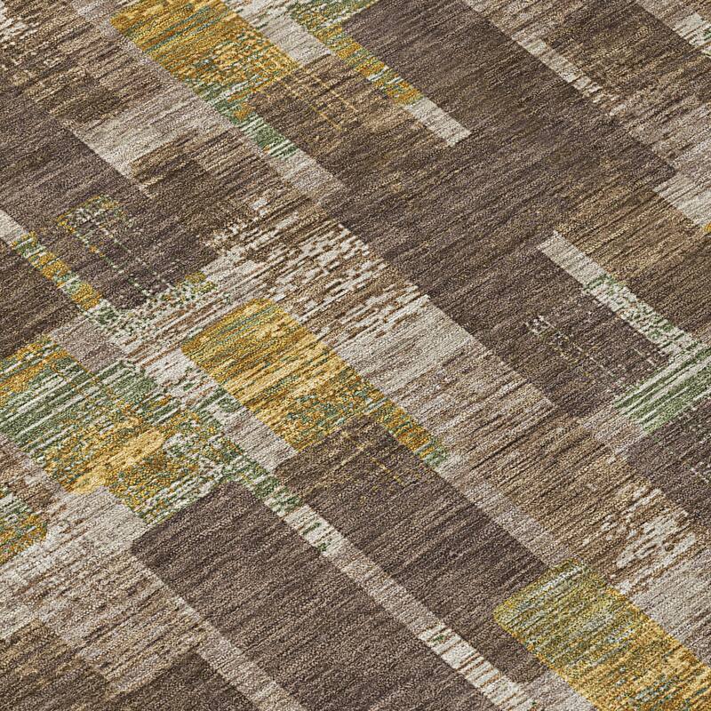 Machine Washable Indoor/ Outdoor Casual Carson Chantille Rug