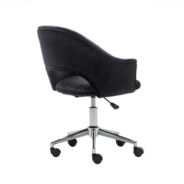 Rosegold Velvet Office Task Makeup Dresser Table Vanity Executive Fancy Plush Elegant Premium Chair Overstock 32075182