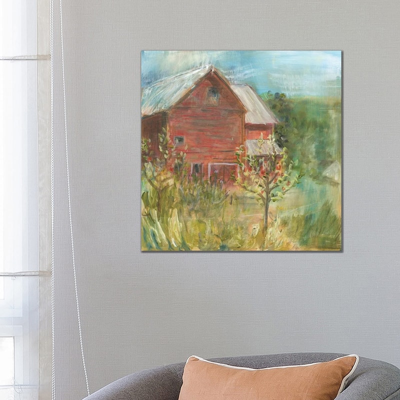 iCanvas "Barn Orchard" by Sue Schlabach Canvas Print - 26x26x1.5