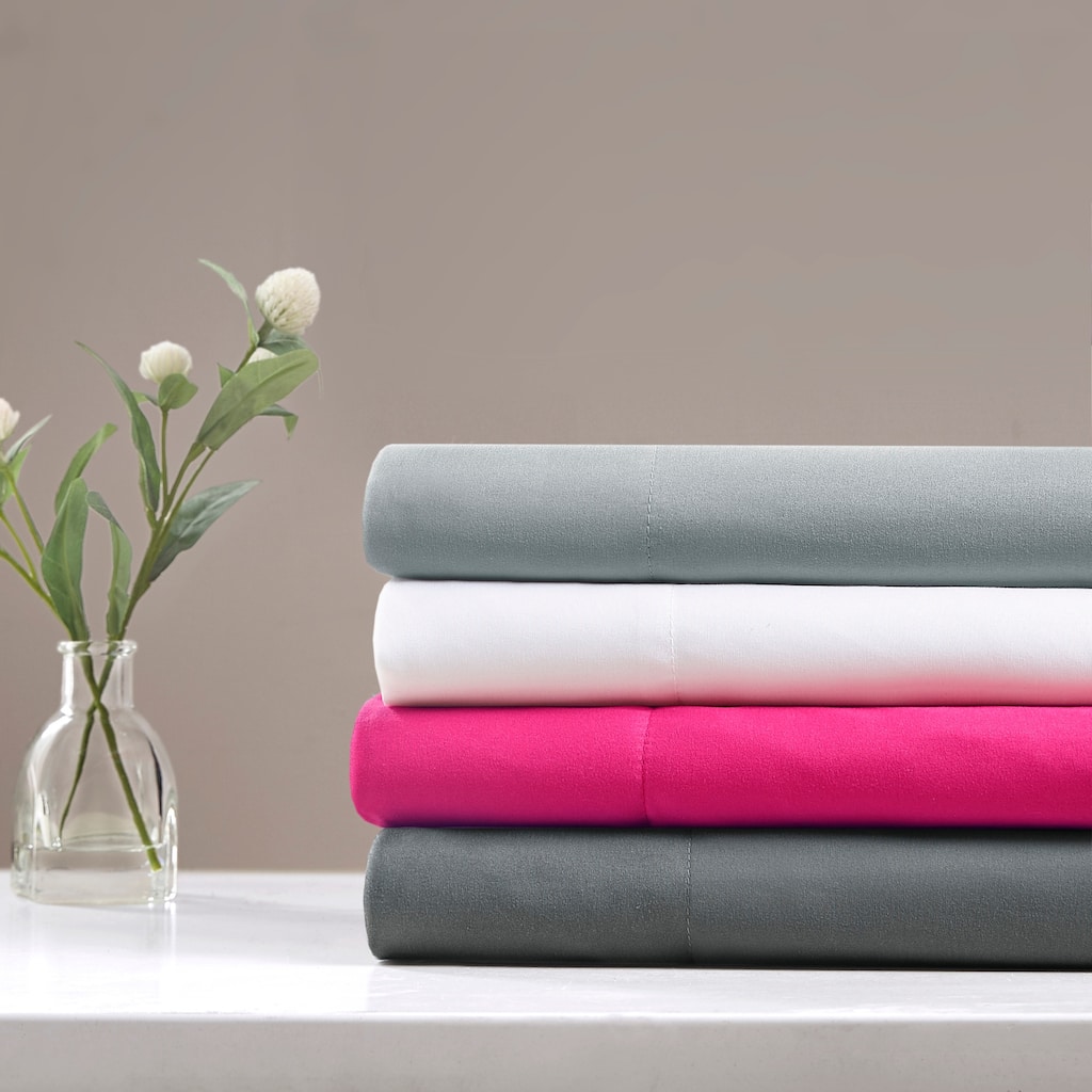 Microfiber Sheet Set with Side Storage Pockets by Intelligent Design