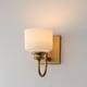 preview thumbnail 2 of 8, Maxim 21491WT Bisque 10" Tall 1 Light Wall Sconce