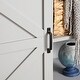 preview thumbnail 32 of 32, MAISON ARTS 52-Inch Farmhouse Sliding Barn Door TV Stand Sideboard Buffet Storage Cabinet
