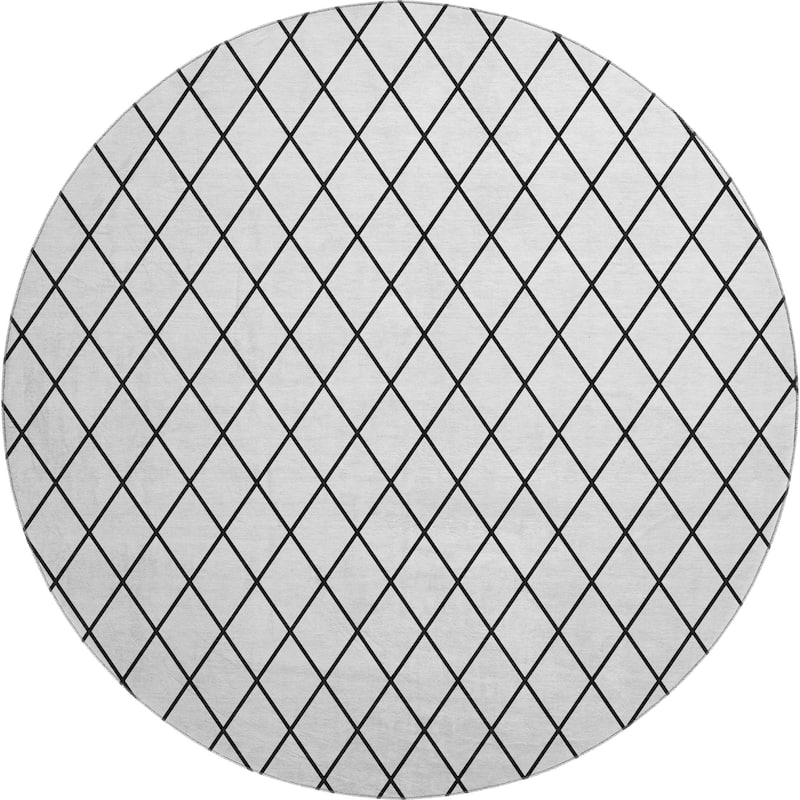 Premium Washable Super Soft Diamond Trellis Mayfield Rug