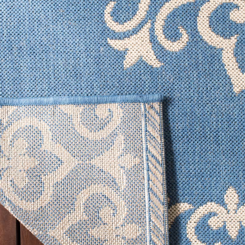 SAFAVIEH Beach House Angelien Indoor/ Outdoor Waterproof Patio Backyard Rug