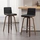 preview thumbnail 10 of 198, 26"/29" Faux Leather Swivel Bar/Counter Stools, Set of 2/3