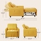 preview thumbnail 9 of 64, 3-in-1 Adjustable Sleeper Sofa Bed, Pull Out Chair Sofa, Convertible Folding Bed for Living Room